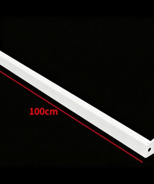 צמודה בצבע לבן באורך 100 ס"מ