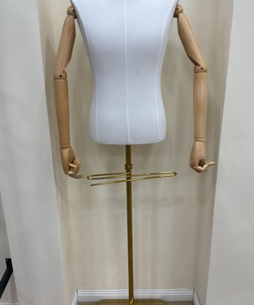 בובת דיגום לחליפות גברים בצבע זהב